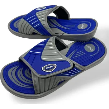 Pánské pantofle Minke Pánské modré pantofle 02 Barva: Modrá, Velikost: 41