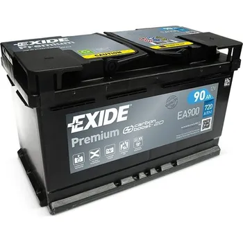 Auto-moto baterie EXIDE Premium 90Ah, 12V, EA900 - UAMK instalace do vozu