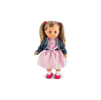 Panenka Lalka Natalia mówi po polsku z warkoczami 39cm