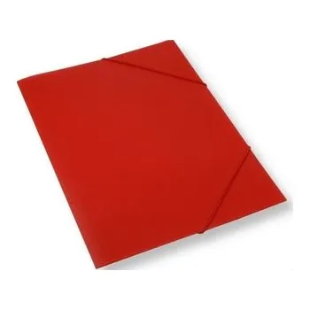 Set školních potřeb Teczka A4 z gumką czerwona