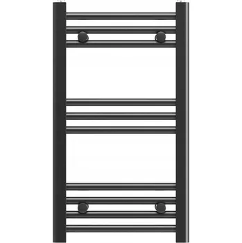 Radiátor Koupelnový radiátor vodní Granitan 251 W 400 x 700 mm černý