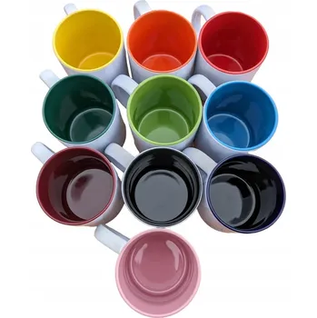 Příplatek za hrnek s barevným vnitřkem, třpytkami, motivem a změnou barvy - různé vzory