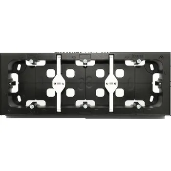 Elektroinstalační krabice EFAPEL TROJITÁ POVRCHOVÁ KRABICE ČERNÁ 10995 APM