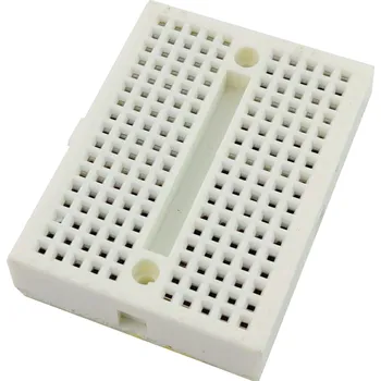 Prototypovací deska - kontaktní pole 170 bodů, bílá