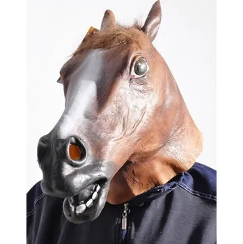 Karnevalová maska Maska - hlava koně