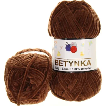 Příze Betynka čokoládová 336