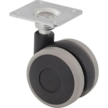 Nábytkové kování Walteco Kolečko nábytkové s destičkou, pr. 40mm