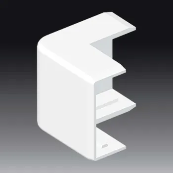 Elektroinstalační materiál KOPOS KOLÍN a.s. KRYT ROHOVÝ VNĚJŠÍ LHD 40X20HF 8636HF_HB