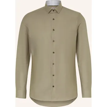 Pánská košile Olymp Pánská Košile Level Five Body Fit, zelená, 43