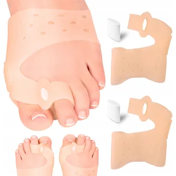 Elastický SEPARATOR PALCÓW s páskem na haluxy gelový korektor + KLÍN PÁR