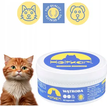 Doplňky stravy pro kočky, pro psy a kočky Heltkari želatinové kapsle