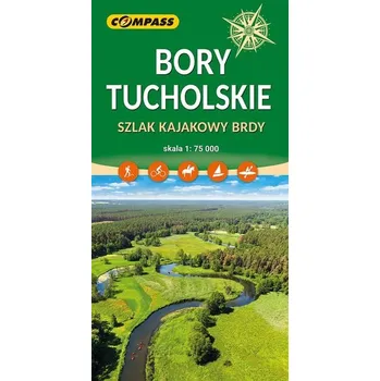 Cestování Mapa - Bory Tucholskie 1:75 000 - praca zbiorowa [PL] (2024, Compass)
