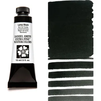 Výtvarná barva Akvarelová barva Daniel Smith Extra Fine, 15ml - černá Barva: 248 - McCracken Black