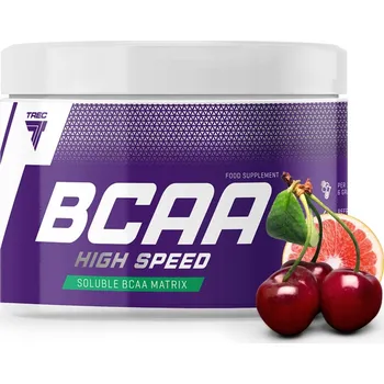 Aminokyselina BCAA HIGH SPEED prášek Trec Nutrition 130 g - třešeň