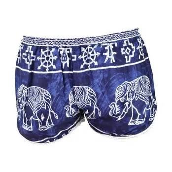 Dámské kraťasy Kraťasy DAO, tmavě modré, sloni