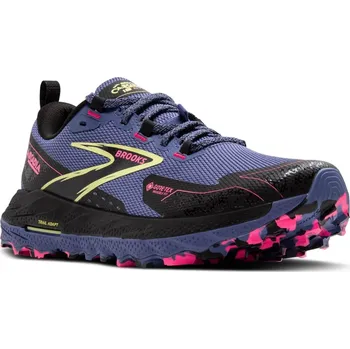 Dámská sportovní obuv BROOKS Dámské běžecké boty CASCADIA 18 GTX grey blue/black/pink - modré Velikost EU: 38