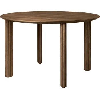 Jídelní stůl Umage Tmavý dubový jídelní stůl Comfort Circle 120 cm