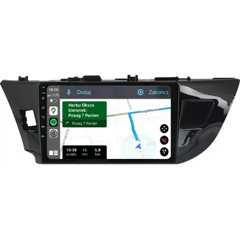 Autorádio TOYOTA COROLLA AURIS 2012-2016 ANDROID autorádio s CarPlay a navigací