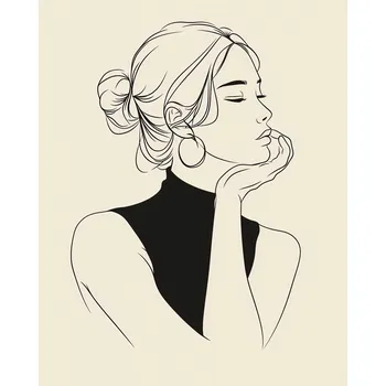 Plakát Plakát Zamyšlení, Úvaha - bez rámu, 40 x 50 cm