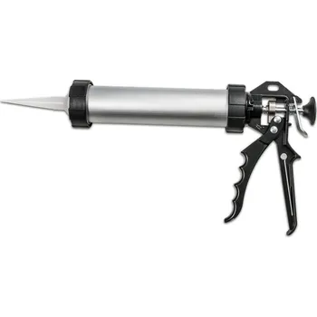 Vytlačovací pistole PISTOLE PRO APLIKACI SILIKONU A TMELŮ, ZESÍLENÁ, 380 MM