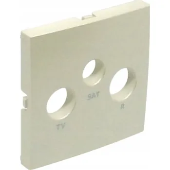 Elektrická zásuvka Anténní zásuvka nástěnná Efapel béžová