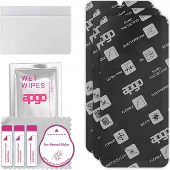 Pouzdro na mobilní telefon Hybridní Sklo apgo pro TCL 505, 3 ks