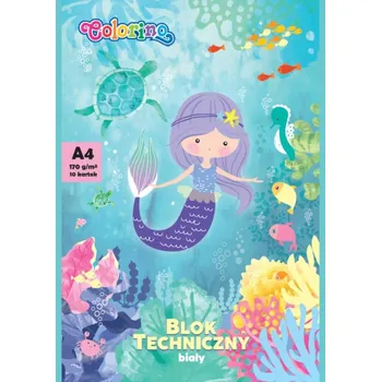 Blok Technický blok A4 Colorino