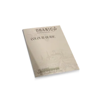 Barva na vlasy Ohanic vzorník na barvy