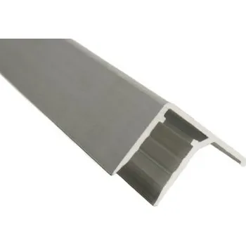 Stavební profil ALU F PROFIL s okapničkou 6 mm délka 1050mm