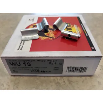 Sada na opravu pneumatiky Vyvažovací závaží Banner ocel Wu 1S 5g / 100ks (Vyvažovací závaží Banner 1S 5g ocel)