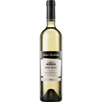 Víno Chateau Topoľčianky Pinot Blanc 12,5% 0,75l
