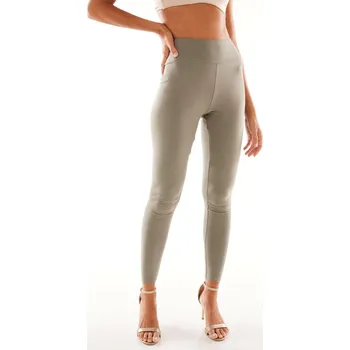 Dámské legíny Dlouhé legíny s efektem plochého břicha bronzová 52