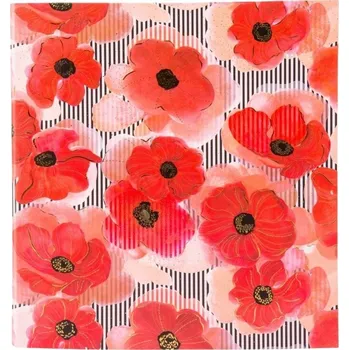 Fotoalbum Fotoalbum k vlepování fotografií Goldbuch Red Flowers, 60 stran