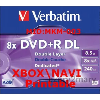 Optické médium DVD médium Verbatim DVD-R DL 8,5 GB 5 ks