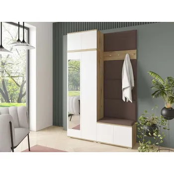 Předsíňová stěna Předsíňová stěna Sevilla 2 Barva panelů: Tmavě hnědá - Trinity 08