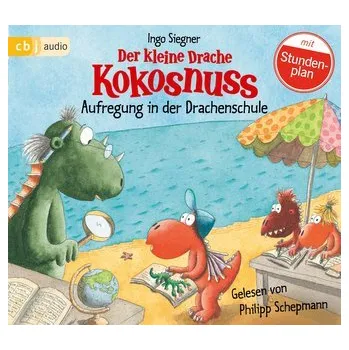 První čtění Der kleine Drache Kokosnuss - Aufregung in der Drachenschule - Siegner, Ingo [DE] (2023, CD, cbj audio)