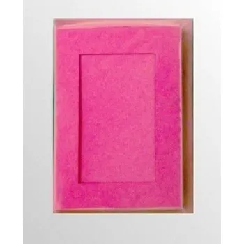 Set školních potřeb Karta passepartout + koperta pink 5szt