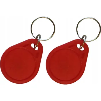 Přívěsek Na Klíče TAG 13,56 MHz 1k Classic červený 10 kusů