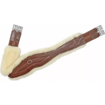 Podbřišník Luxusní kožený podbřišník s beránkem