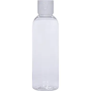 Láhev PET láhev 100 ml s bílým flip-top uzávěrem