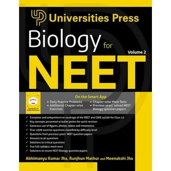 Příroda Biology for NEET - Runjhun Mathur, Abhimanyu Kumar Jha [EN] (2022, Brožovaná / brožovaná, Orient Blackswan Pvt Ltd)