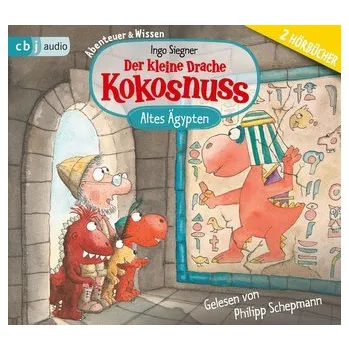 První čtění Der kleine Drache Kokosnuss - Abenteuer & Wissen - Altes Ägypten - Siegner, Ingo [DE] (2023, CD, cbj audio)