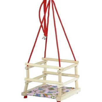 Dětské hřiště Huśtawka drewniana z poduszką (pl, 2000, Baczek)