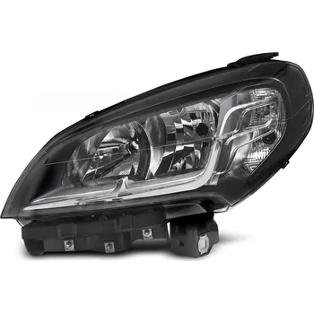 Přední světlomet TUNING-TEC Přední světlo FIAT DOBLO 14-22 černé LEVÉ TYC