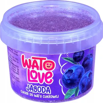 Cukr BAREVNÝ CUKR NA CUKROVOU VATU 100g BORŮVKOVÝ Cukr DO STROJE FIALOVÝ