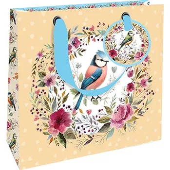 Dárková taška Dárková taška malá luxusní Ptačí serenáda