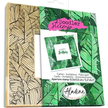 Výtvarná sada Razítka Doodlers Stamp - listy