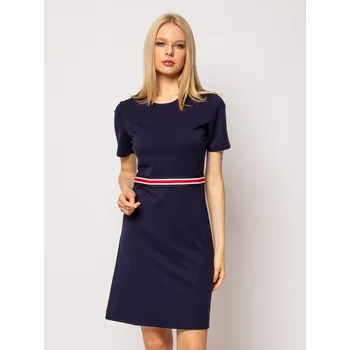 Dámské šaty Heavy Tools dámské šaty s krátkým rukávem Sizan tmavě modré Velikost: S