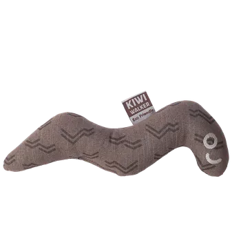 plyšák Kiwi Walker 4elements Plyšový červ, Earth hnědá