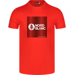 Pánské funkční tričko NORDBLANC TREE NBSMF8026 ORANŽOVÝ INKOUST S